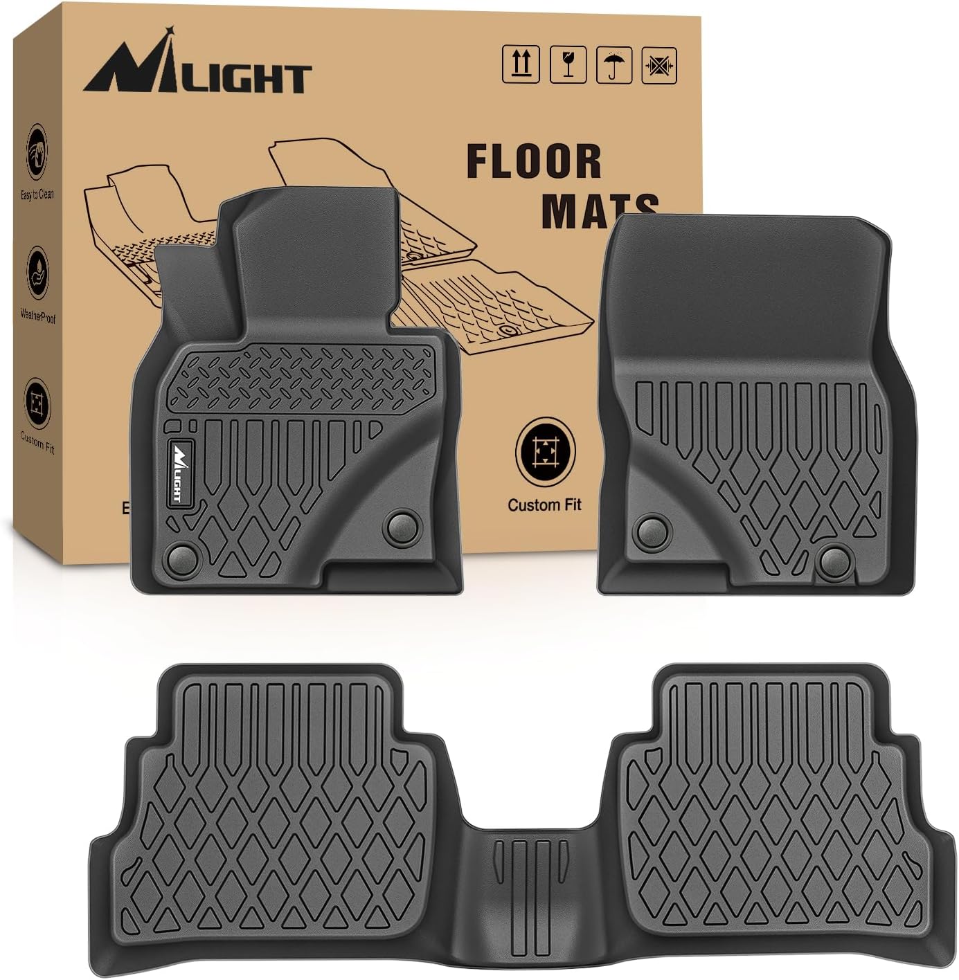 Car Floor Mat Rubber - 닐라이트 맞춤형 TPE 플로어 매트 모든