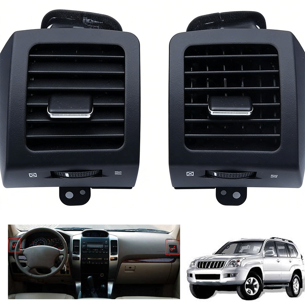 Car Accessories Light - 판매 중인 최신형 검정색 플라스틱 에어벤트