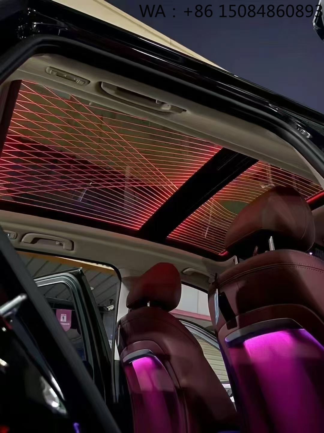 Car Accessories Light - 심포니 앰비언트 라이트 별빛 하늘 필름