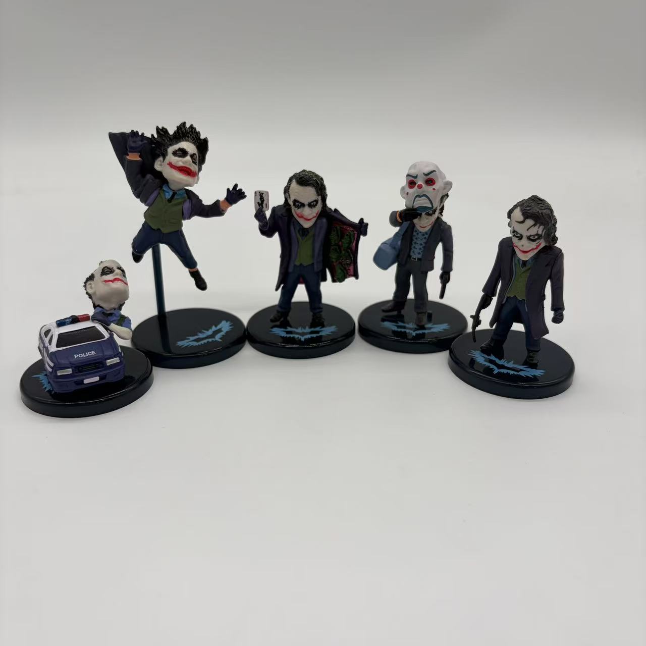 Car Accessories Joker - 5개/대 다크 나이트 조커 PVC 액션