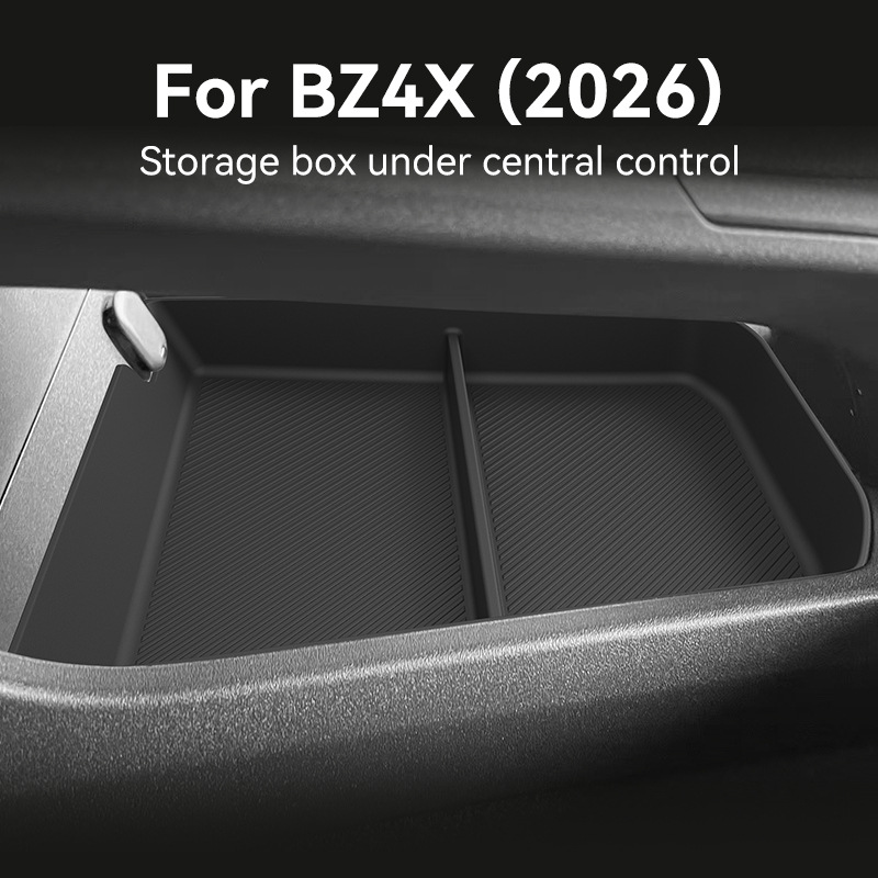 Car Accessories App - 토요타 BZ4X 2026 RHD 센터 콘솔