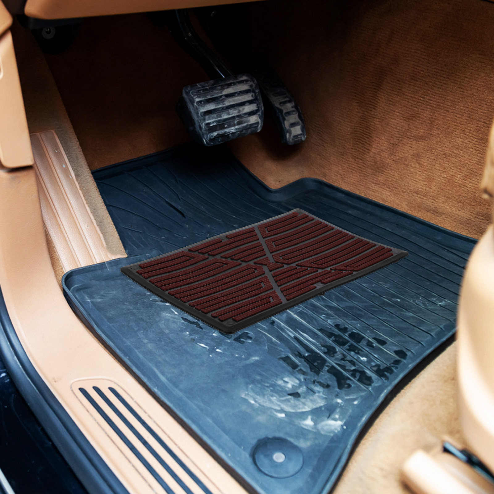 1세트 자동차 페달 매트 패치 미끄럼 방지 고무 운전석 - Car Floor Mat Rubber 리뷰 및 가격