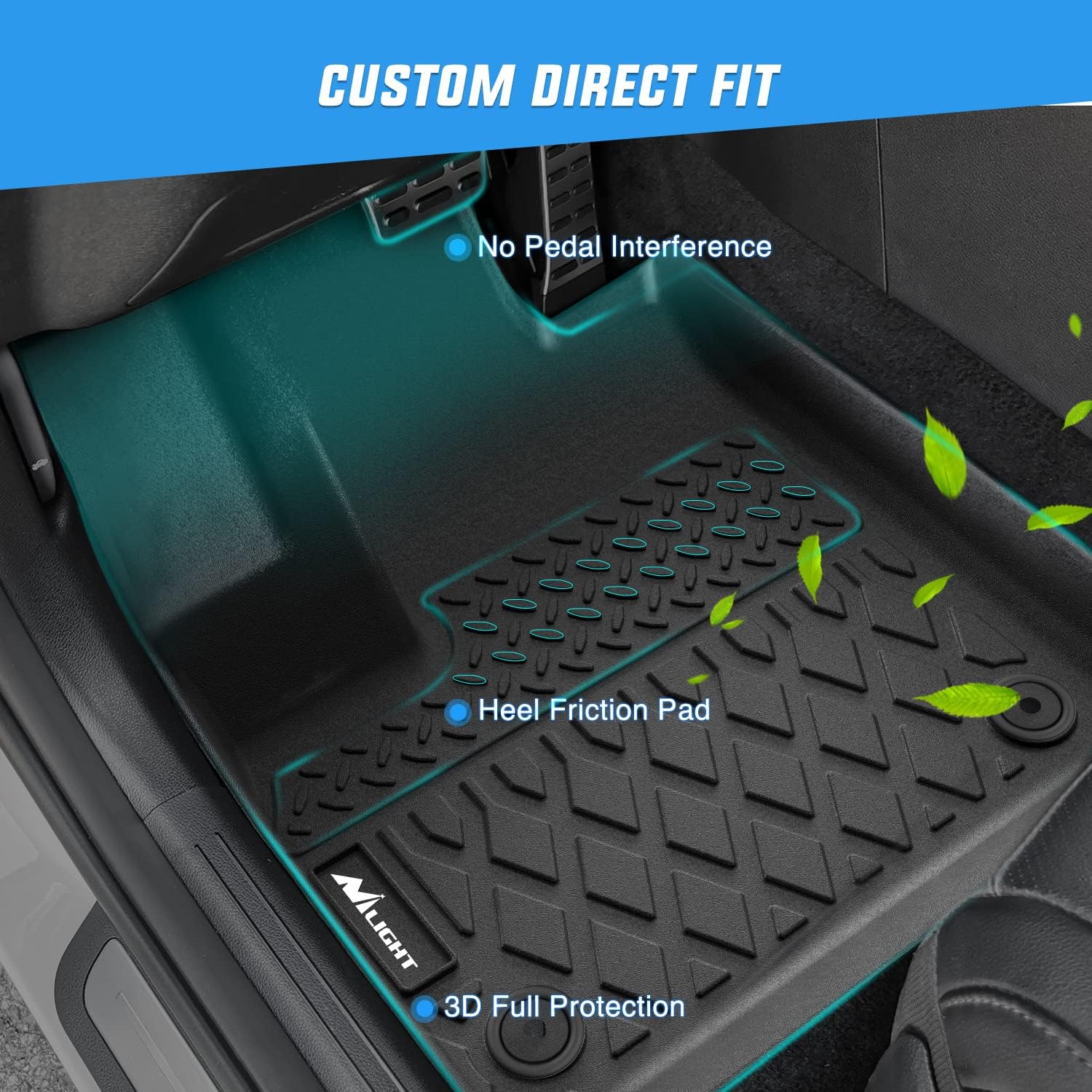 닐라이트 맞춤형 TPE 플로어 매트 모든 날씨 방수 헤 - Car Floor Mat Rubber 리뷰 및 가격