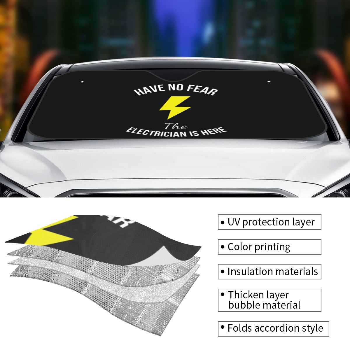 두려워하지 마십시오 전기 기사가 여기 있습니다 재미 있 - Car Accessories Job 리뷰 및 가격