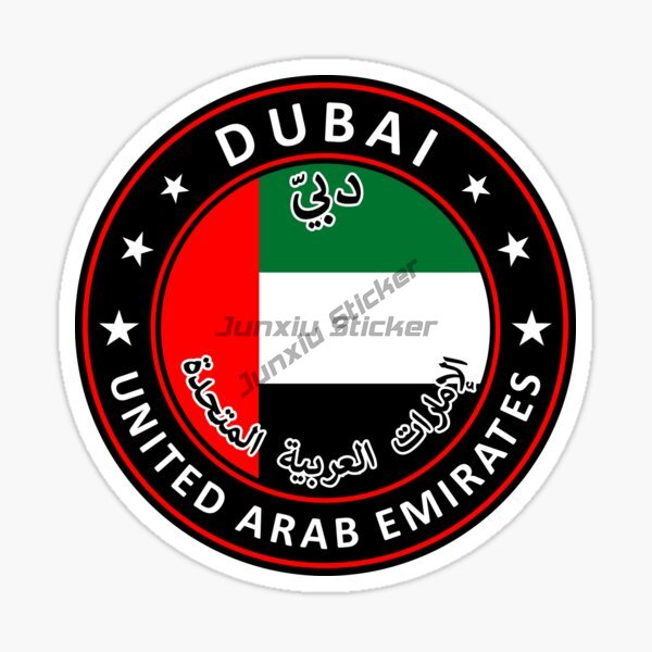 UAE 두바이 원형 국기 엠블럼 및 배지 오토바이 자동 - Car Accessories Uae 리뷰 및 가격