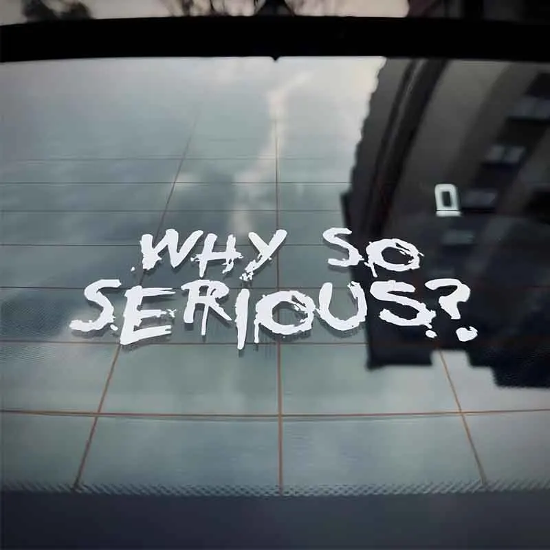 Why So Serious 조커 오토바이 스티커 방수  - Car Accessories Joker 리뷰 및 가격