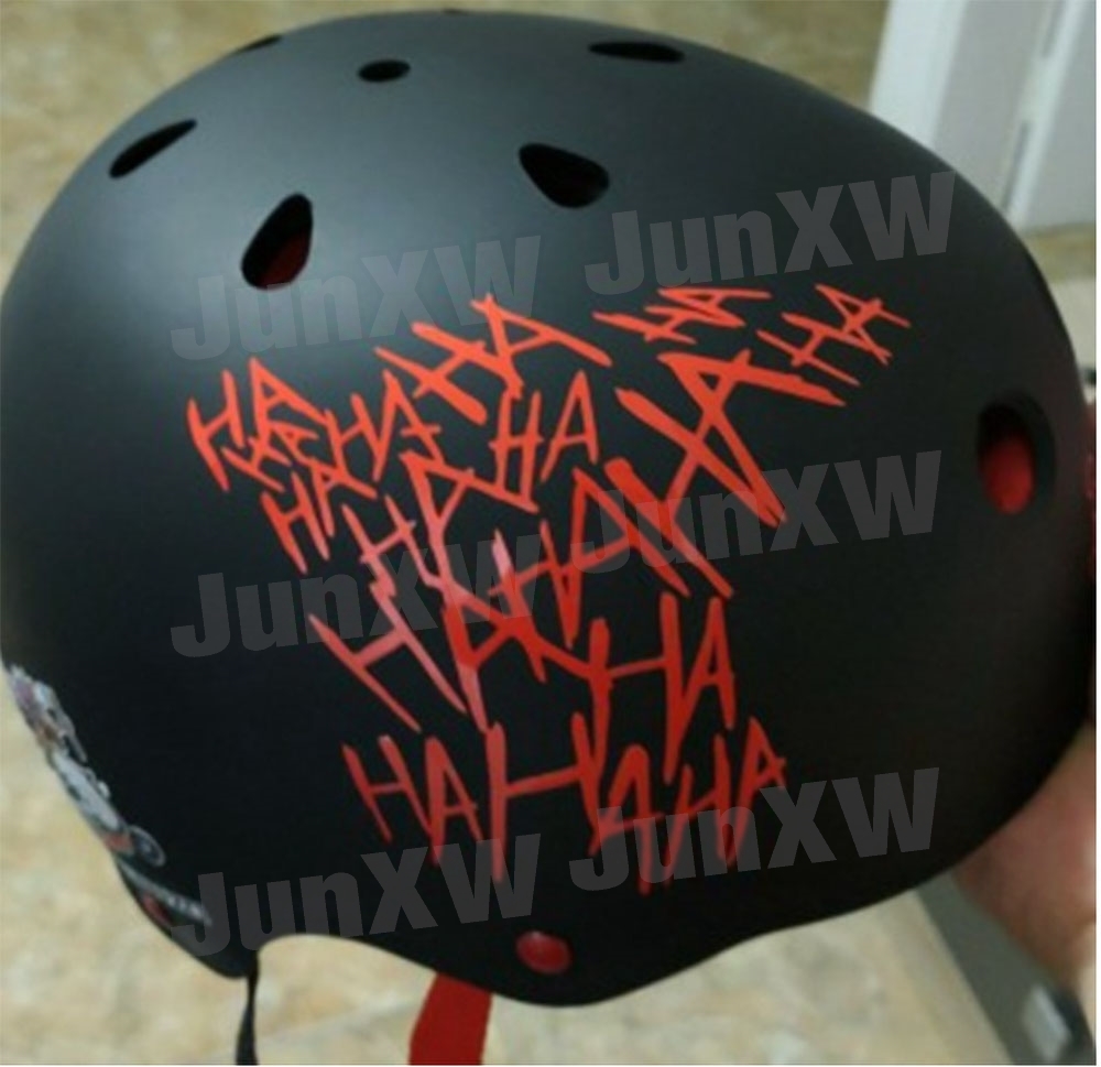HaHaHa 조커 자동차 스티커 재미 있은 헬멧 데칼  - Car Accessories Joker 리뷰 및 가격