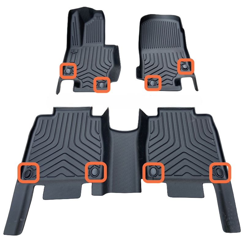 메르세데스 벤츠 GL GLS 클래스 320 350 40 - Car Floor Mat Rubber 리뷰 및 가격