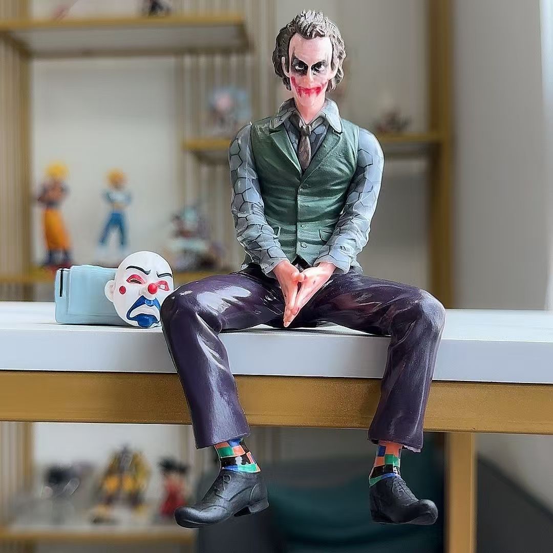 새로운 조커 히스 레저 액션 피규어 자동차 지붕 장식  - Car Accessories Joker 리뷰 및 가격