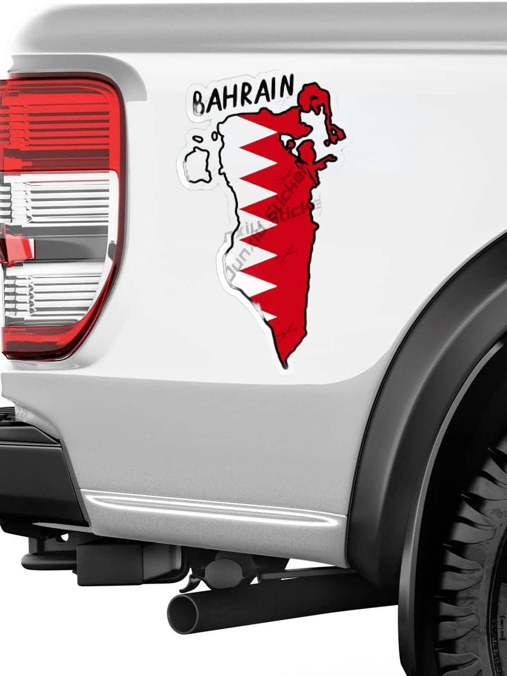 바레인 아우터 플래그 비닐 스티커 커버, 스크래치 방수 - Car Accessories Bahrain 리뷰 및 가격