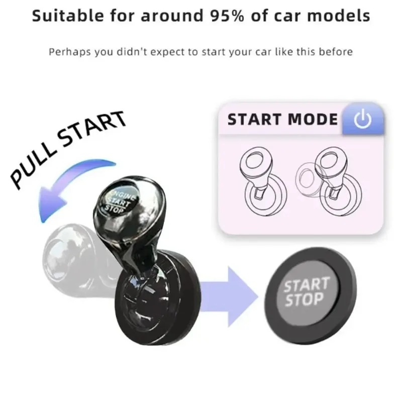 레트로 조이스틱 장식 자동차 원터치 스타트 버튼 푸시- - Car Accessories App 리뷰 및 가격