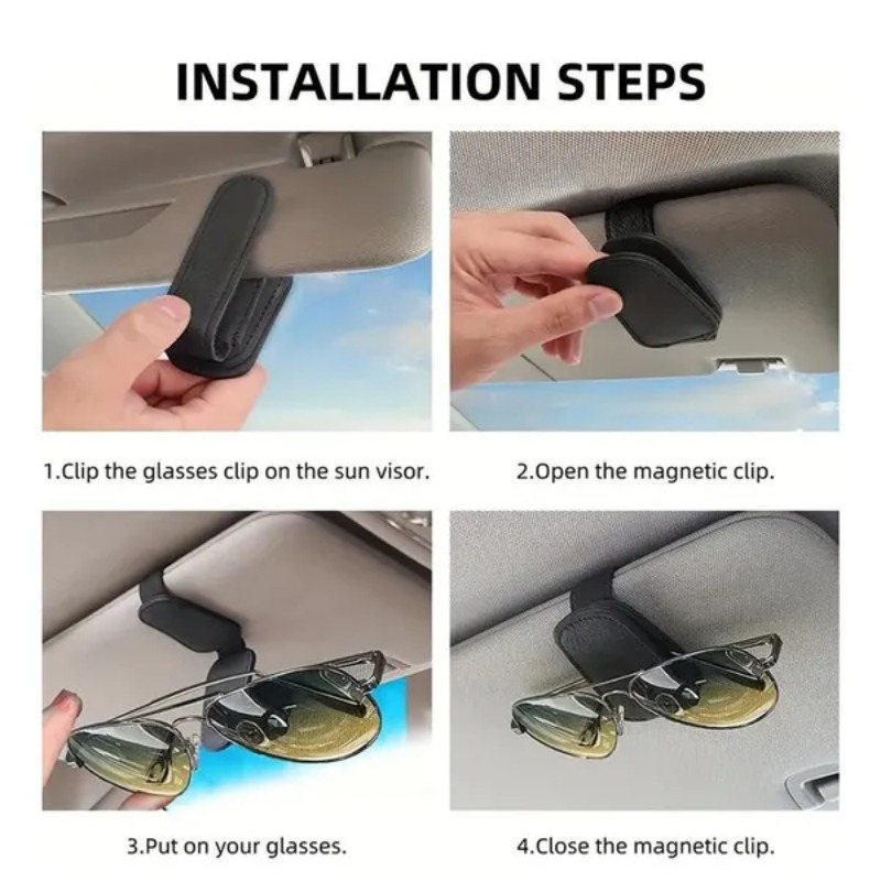 차량용 햇빛 가리개 안경 케이스 홀더 선글라스 클립 티 - Car Accessories App 리뷰 및 가격