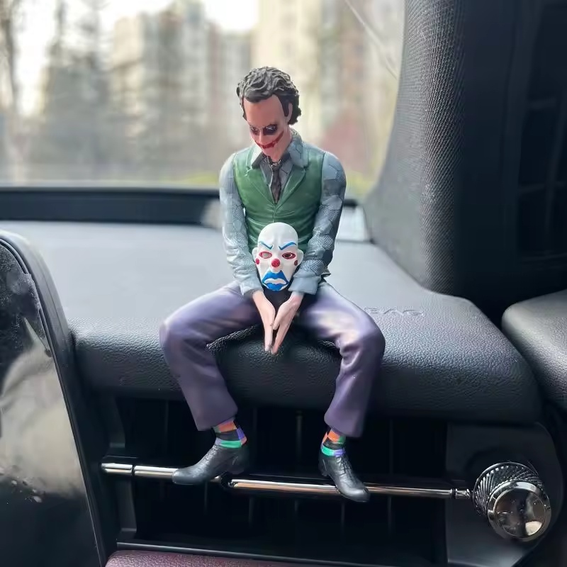 10cm 지붕 장식 조커 히스 레저 앉은 자세 피규어  - Car Accessories Joker 리뷰 및 가격