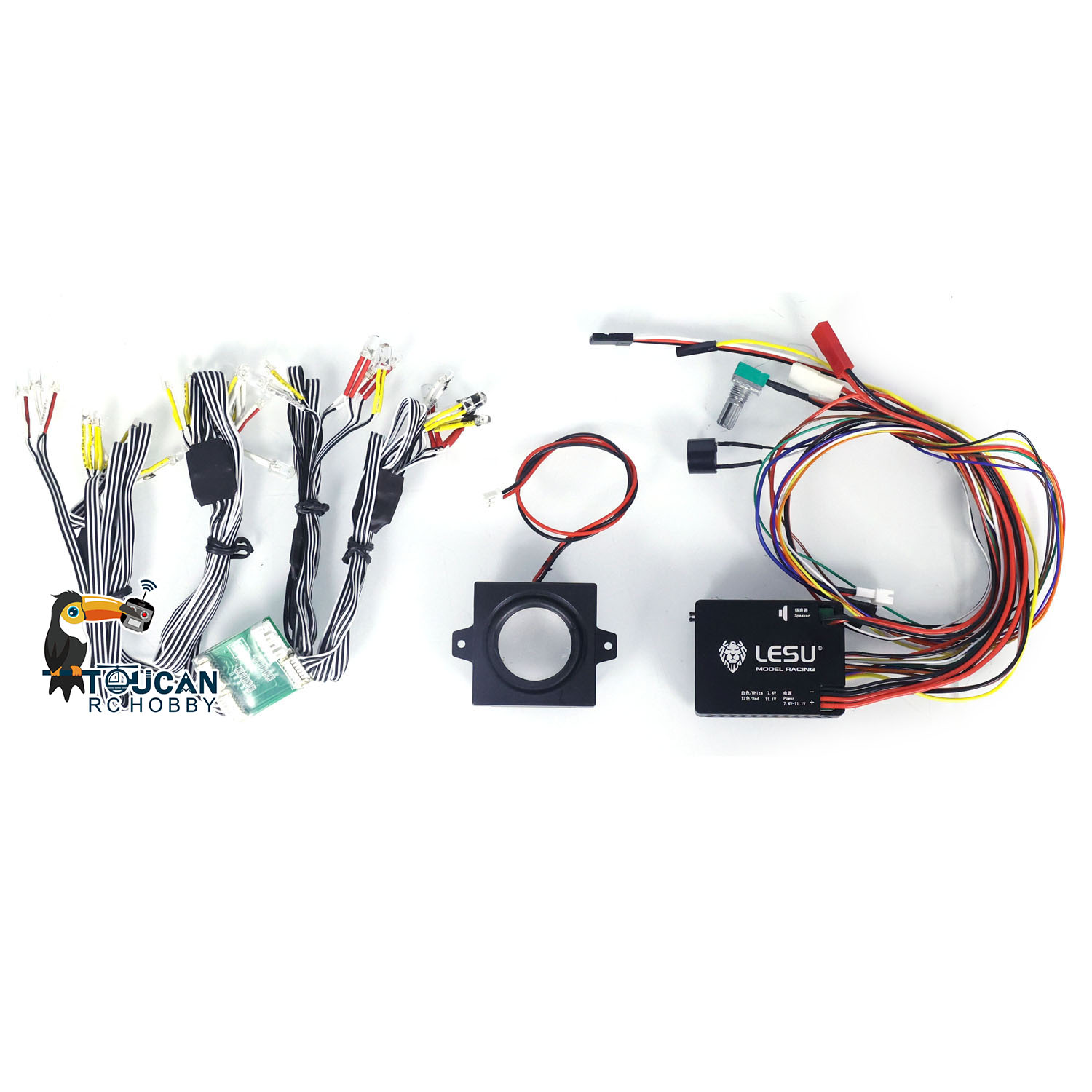 LESU RC 부품 라이트 사운드 시스템 세트 LED  - Car Accessories Sound System 리뷰 및 가격