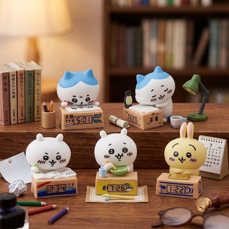 Hachiware Usagi 만화 알람 시계 인형 자동 - Car Accessories For Interior 리뷰 및 가격