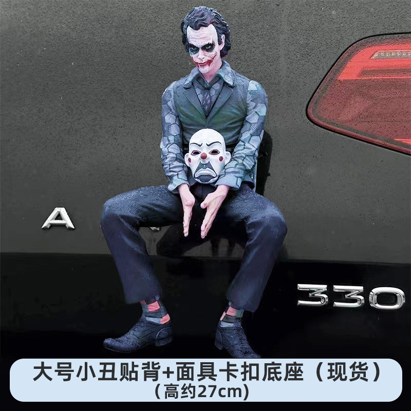 루프 장식 인형 베이스 DIY 베이스 스파이더맨 광대  - Car Accessories Joker 리뷰 및 가격