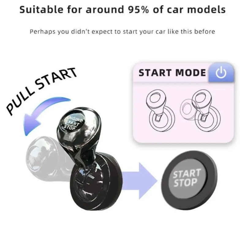 원터치 시동 버튼과 푸시-투-스타트 로커 레버 레트로  - Car Accessories App 리뷰 및 가격