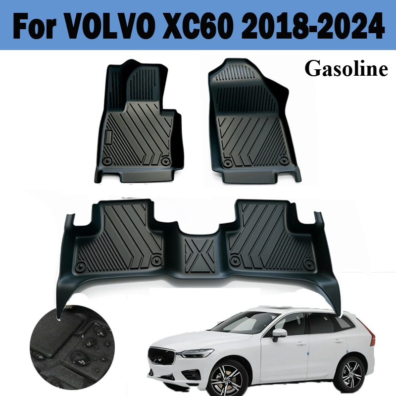 볼보 XC60 가솔린 2018-2024 좌핸들 차량용  - Car Floor Mat Rubber 리뷰 및 가격